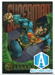 1995 Skybox DC Legends Power Chrome Prototype Superman